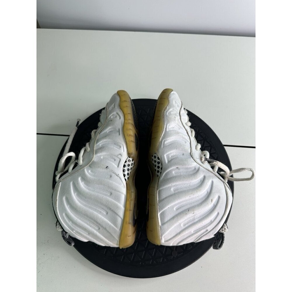 Nike Little Posite One Youth Size 1.5Y Sneakers 723946-102 ‘White Ice’ Athletic - Picture 4 of 8